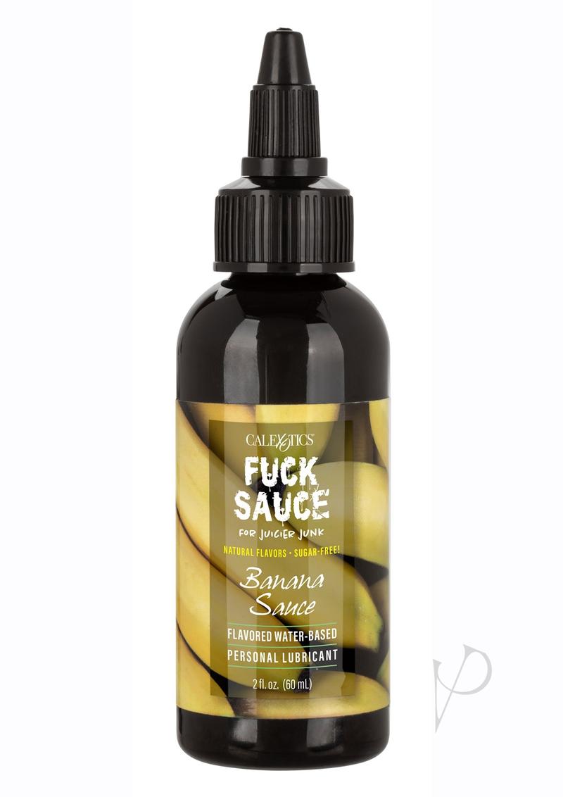 Fuck Sauce Flavored Water Based Personal Lubricant Banana 2oz