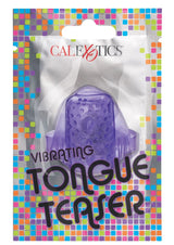 Foil Pack Vibrating Tongue Teaser - Purple