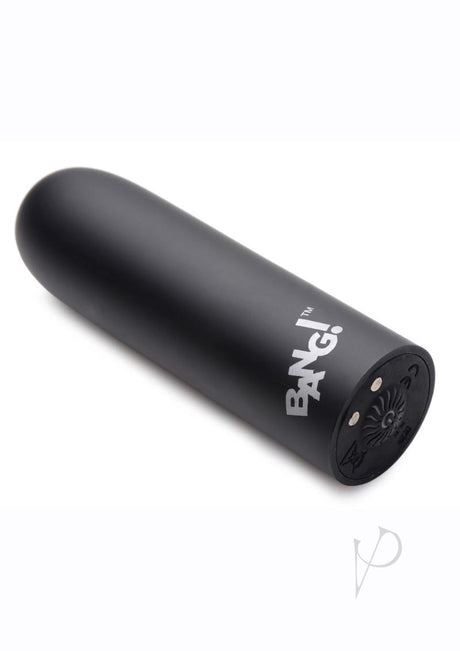 Bang! 10X Rechargeable Vibrating Bullet - Black