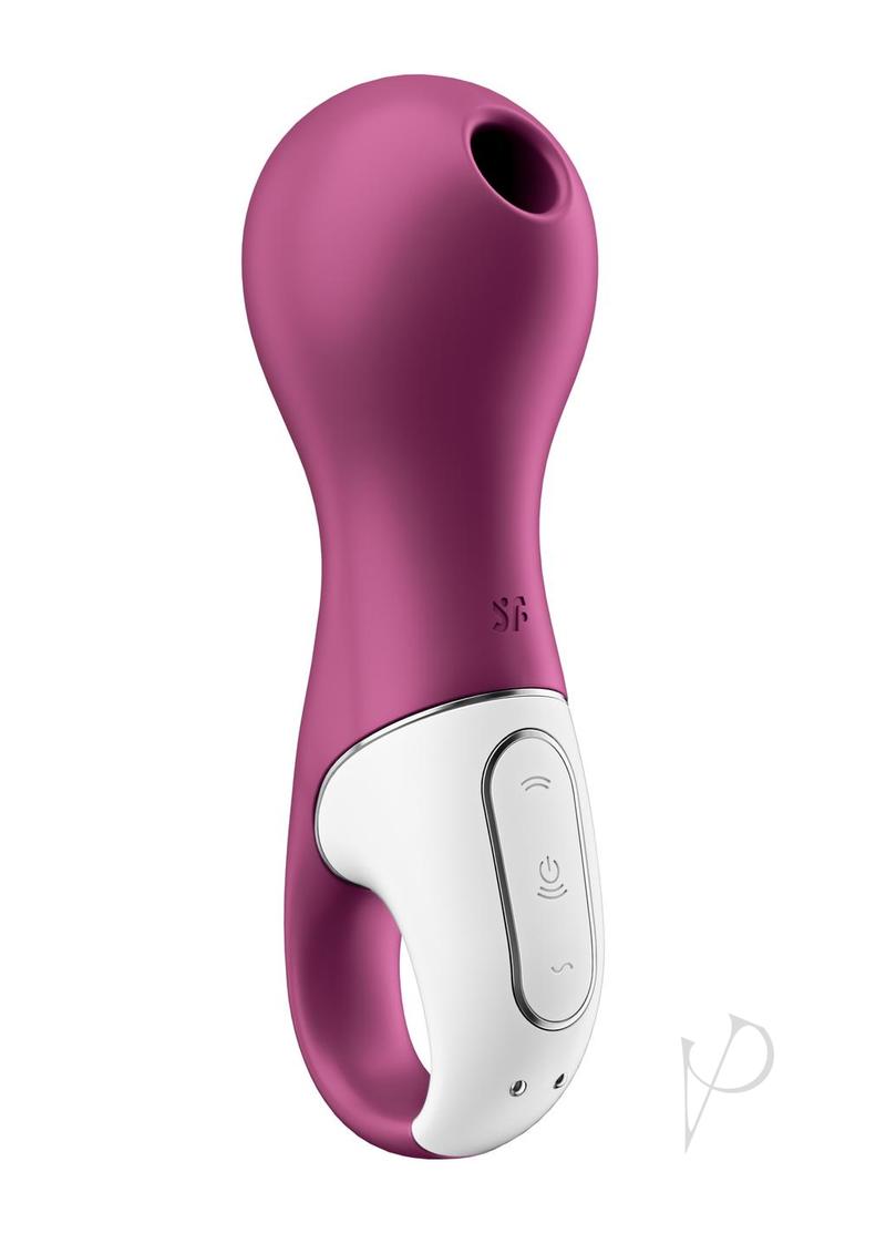 Satisfyer Lucky Libra Silicone Rechargeable Clitoral Stimulator - Purple