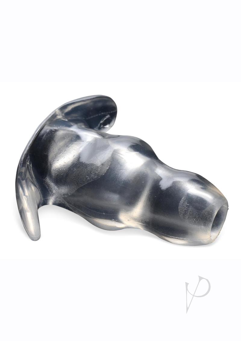 Master Series Clear View Hollow Anal Plug - Small