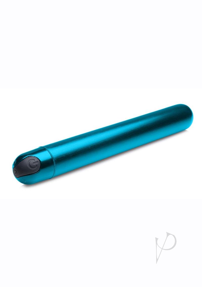 Bang! 10X Slim Metallic Rechargeable Bullet - Blue