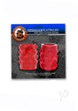 Bubbles Silicone Nipple Suckers - Red