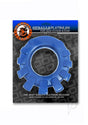 Cock-Lug Silicone Lugged Cock Ring - Marine Blue