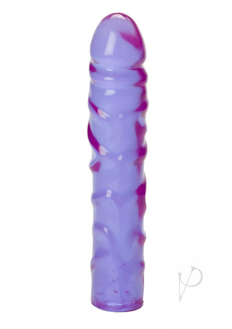 Reflective Gel Junior Dildo 7.5 - Purple