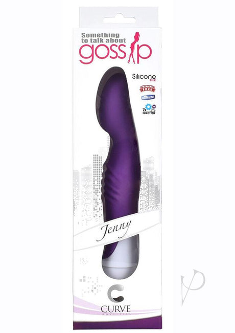 Gossip Jenny 7 Function G-Spot Silicone Vibrator - Purple