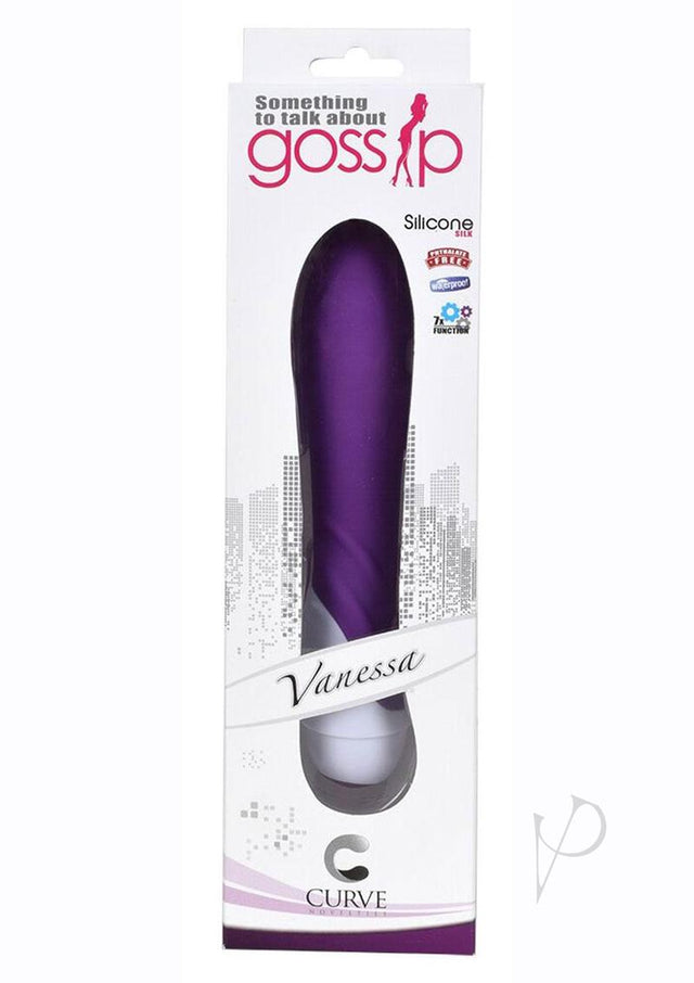 Gossip Vanessa 7 Function Silicone Vibrator - Purple