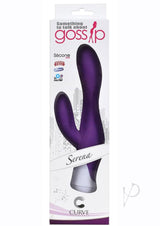 Gossip Serena 7 Speed Silicone Rabbit Vibrator - Purple