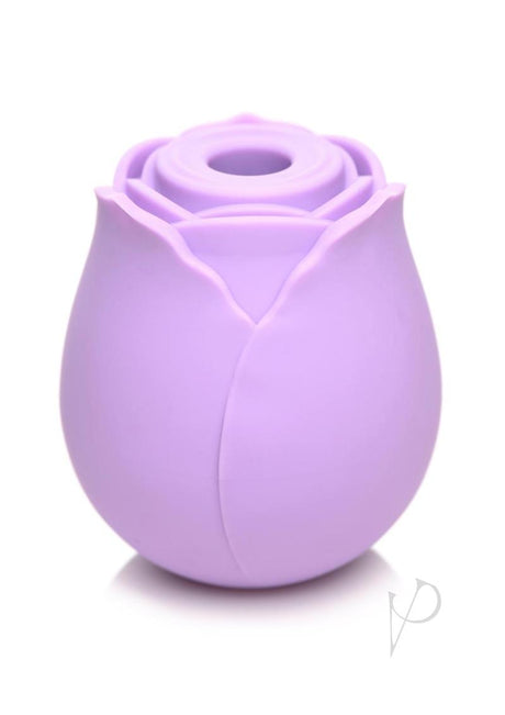 Inmi Bloomgasm Rose 10X Silicone Rechargeable Clitoral Stimulator - Purple