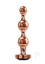 Gender X Gold Digger Anal Plug - Small - Rose Gold/Black