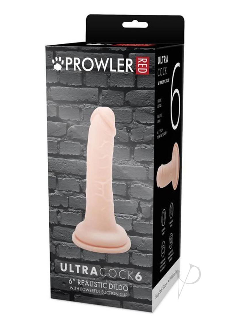 Prowler RED Ultra Cock Realistic Dildo 6in - Vanilla