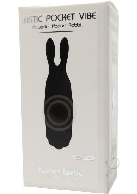 Pocket Vibe Silicone Vibrator - Black