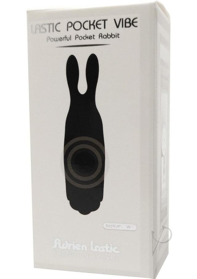 Pocket Vibe Silicone Vibrator - Black