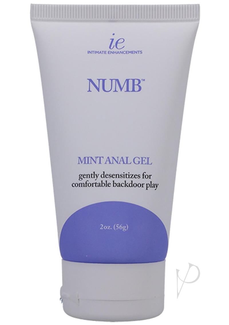 Intimate Enhancements Numb Anal Gel 2oz -Bulk - Mint