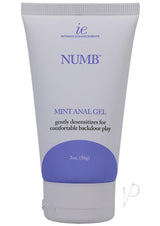 Intimate Enhancements Numb Anal Gel 2oz -Bulk - Mint