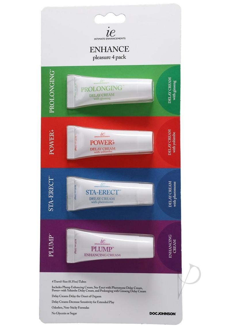 Intimate Enhancements ENHANCE Pleasure Penis Stimulation (4 pack)