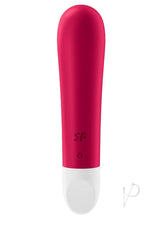 Satisfyer Ultra Power Bullet 1 Rechargeable Silicone Bullet Vibrator - Red