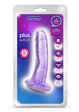 B Yours Plus Hard n' Happy Realistic Dildo 5.5in - Purple