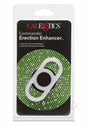 Commander Erection Enhancer Silicone Cock Ring - White