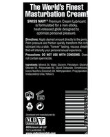 Swiss Navy Masturbation Cream 5oz/148ml