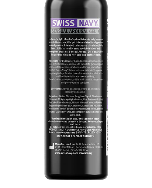 Swiss Navy Sensual Arousal Gel 2oz/59ml