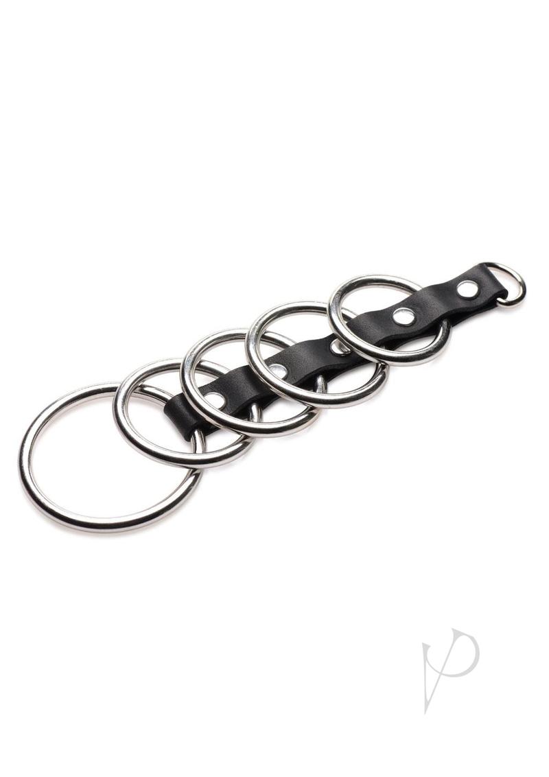 Cock Gear Gates of Hell Chastity Device - Black/Silver