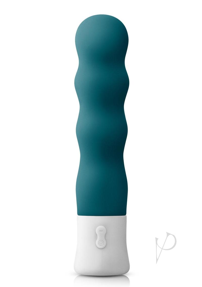 Inya Shake Rechargeable Silicone Vibrator - Teal
