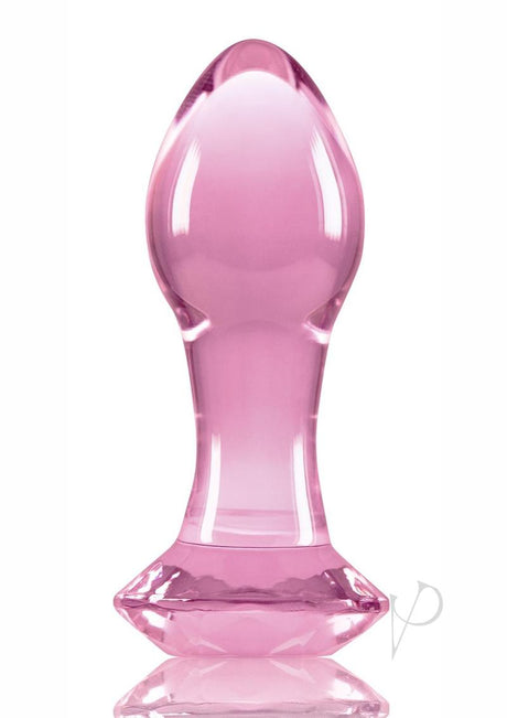 Crystal Premium Glass Gem Probe - Pink