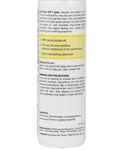 Pjur Med Soft Glide Silicone Lubricant 3.4oz