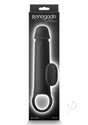 Renegade Brute Rechargeable Silicone Vibrating Penis Extension - Black