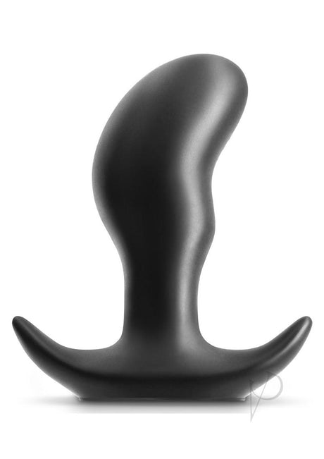 Renegade Bull Silicone Anal Plug - Medium - Black