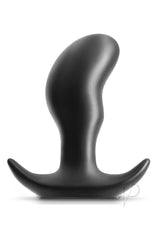 Renegade Bull Silicone Anal Plug - Small - Black