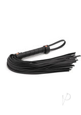 Bondage Couture PU Leather Flogger - Black