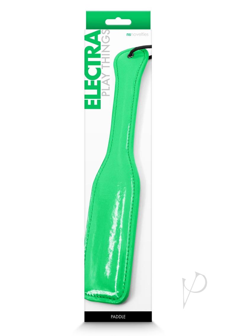 Electra Play Things PU Leather Paddle - Green