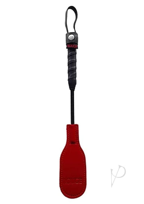 Rouge Mini Leather Oval Paddle - Red