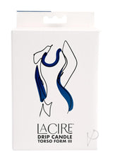 LaCire Torso Form III Candle - Blue