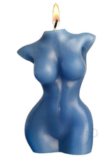 LaCire Torso Form III Candle - Blue