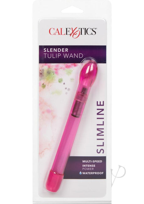 Slender Tulip Wand Vibrator - Pink