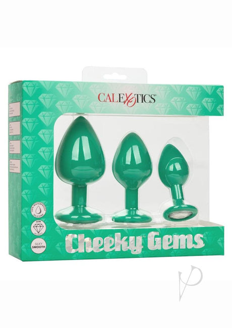 Cheeky Gems Silicone Anal Training Kit - Green