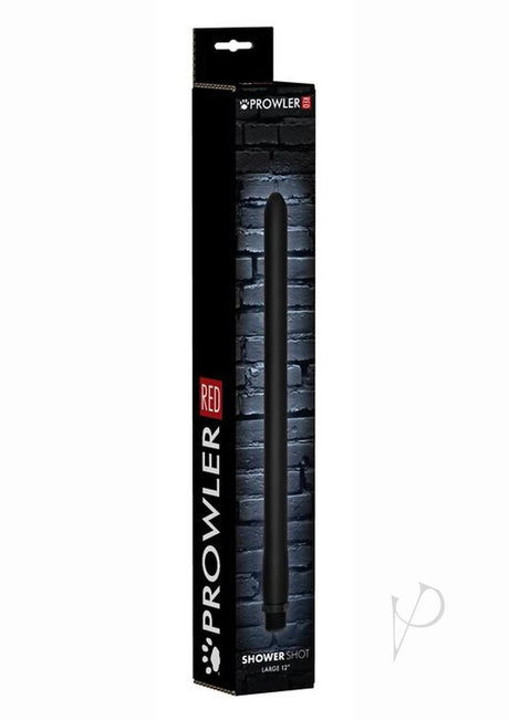 Prowler RED Shower Shot Silicone Douche Nozzle - Large - Black