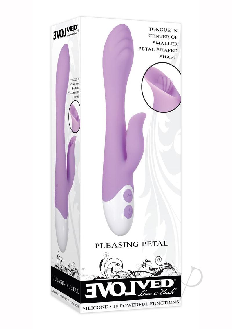 Pleasing Petal Silicone Rabbit - Pink