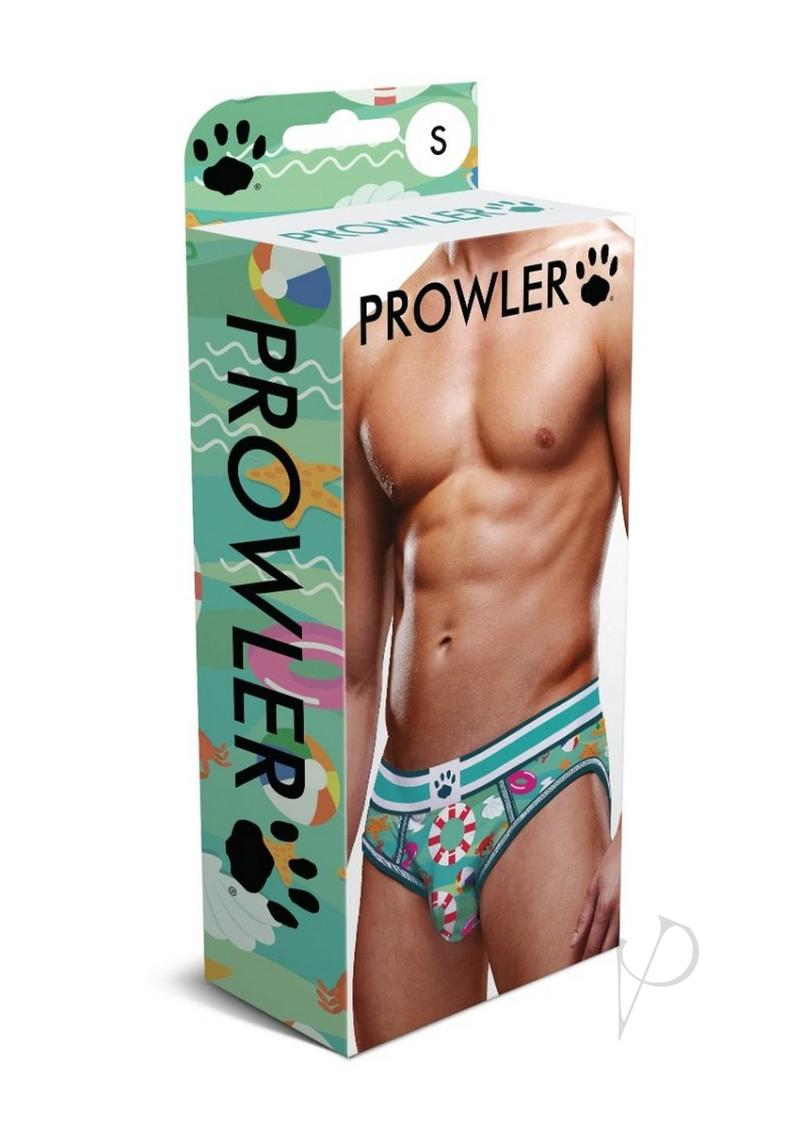 Prowler Beach Brief - Large - Aqua