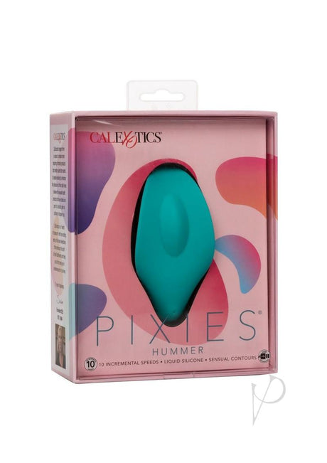 Pixies Hummer Rechargeable Silicone Massager - Green