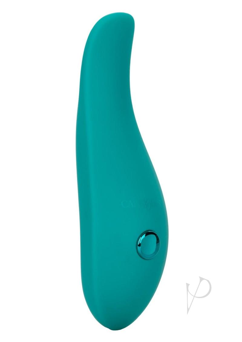 Pixies Glider Rechargeable Silicone Finger Vibrator - Green