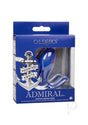 Admiral Prostate Rimming Rechargeable Silicone Probe - Blue