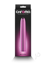 Chroma Classic Rechargeable Vibrator 7in - Pink