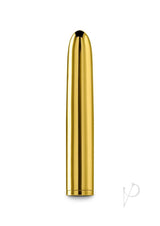 Chroma Classic Rechargeable Vibrator 7in - Gold