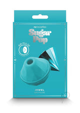 Sugar Pop Jewel Rechargeable Silicone Clitoral Stimulator - Teal
