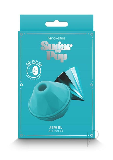 Sugar Pop Jewel Rechargeable Silicone Clitoral Stimulator - Teal