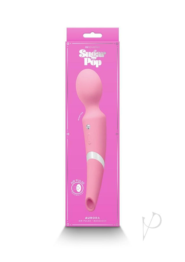Sugar Pop Aurora Rechargeable Silicone Stimulator - Pink